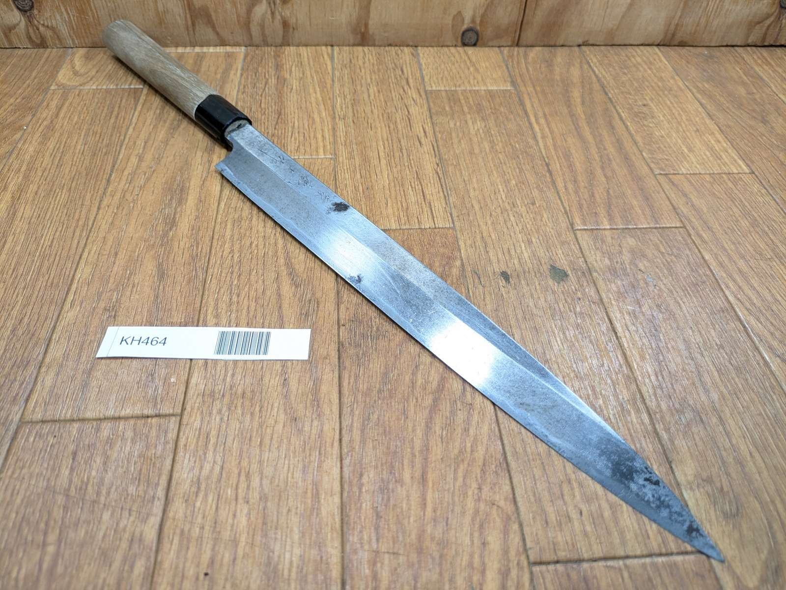 DAMAGED Japanese Chef’s Kitchen Knife Yanagiba Vintage LONG JPN 290/450mm KH464