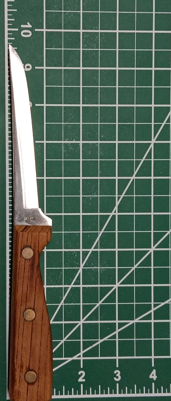 VTG Kansas City Cutlery Japan Fixed Blade Chef Knives #14411 5″ Blade