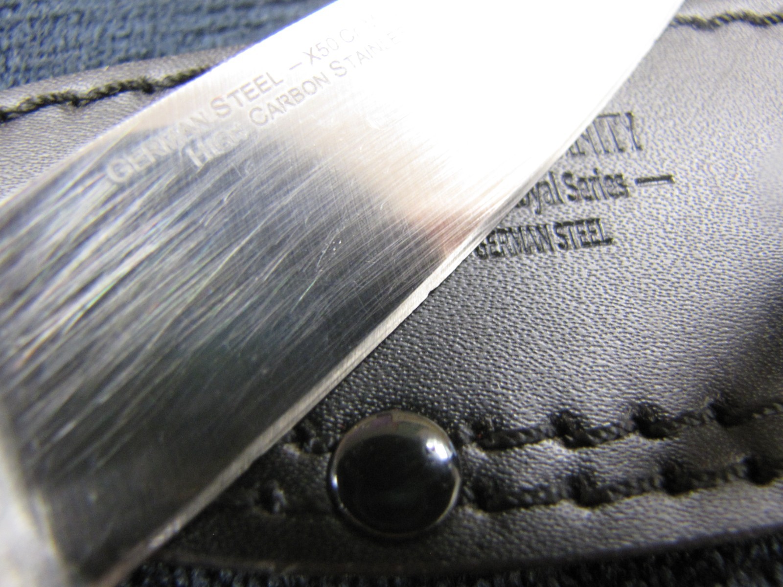 ZELITE INFINITY Alpha Royal Knife -4″ German Steele -X50 Cr MoV 15 HRC 56+2