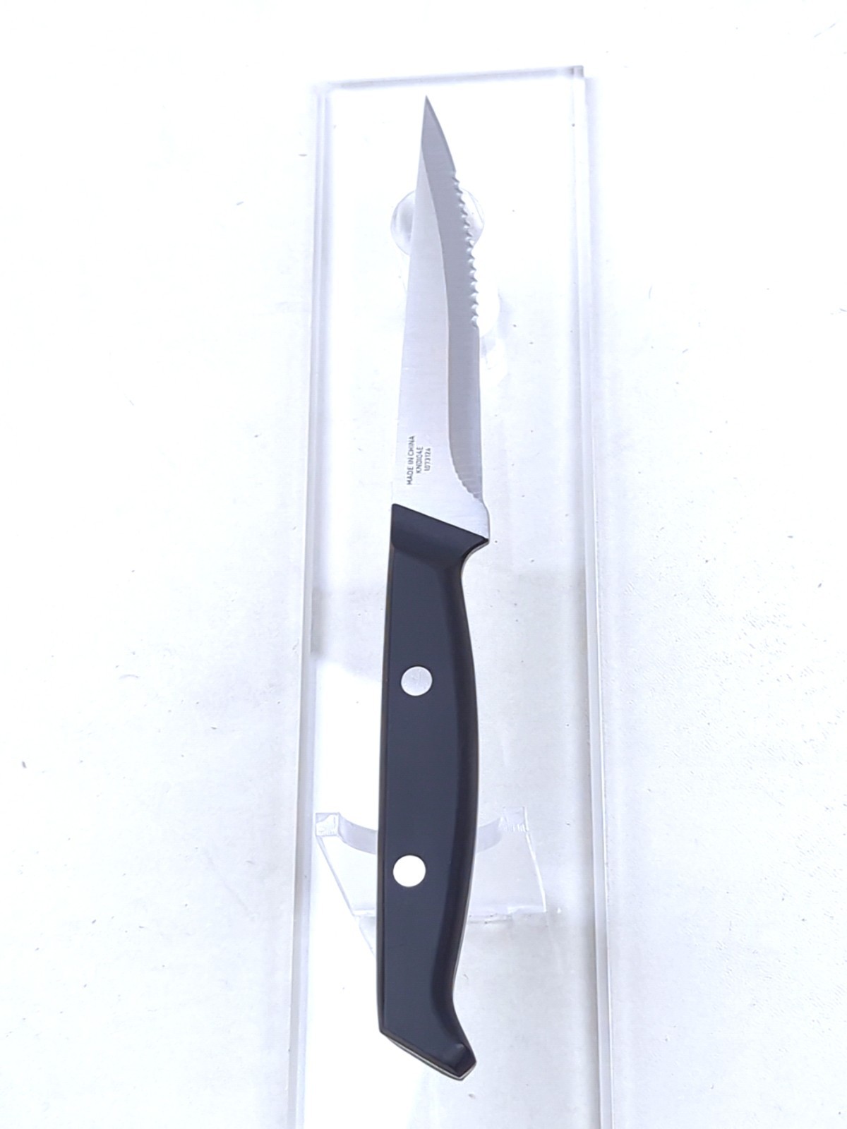 PREMIER by Calphalon 4.5″ Serrated STEAK Knife, Dual-Rivet Handle, NEW, KN0104E