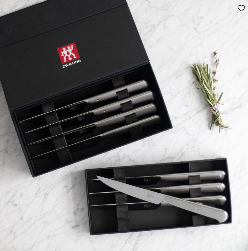 Zwilling Stainless-Steel Steak Knives, Set of 8 NEW