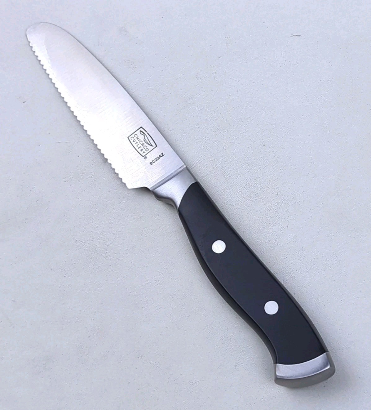Chicago Cutlery ARMITAGE 4.2″ Serrated UTILITY Knife, Stainless Blade, Full-Tang