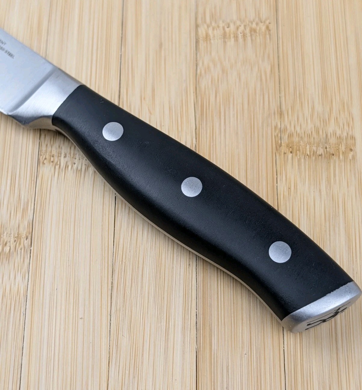 Henckels FORGED ACCENT 3.5-in PARING Knife, BLACK ABS Handle, #19520-090, NEW
