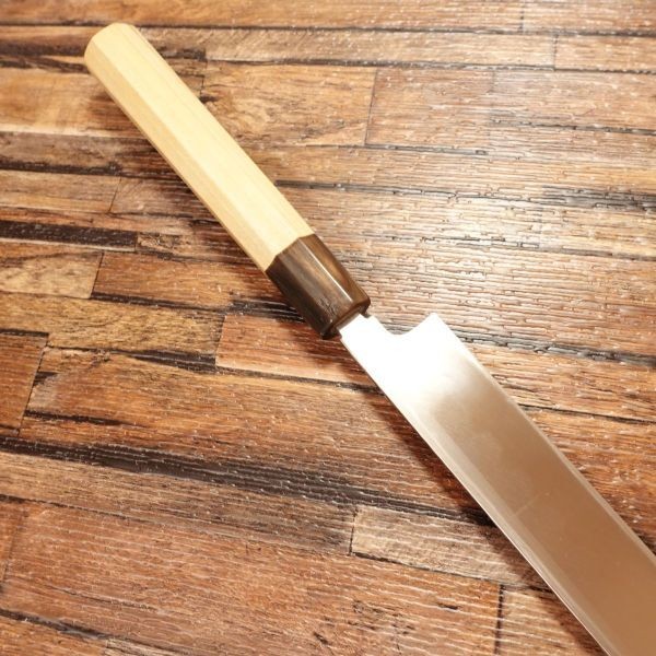 Yasuyuki Hon-yaki Fugu Sashimi Knife, Sharpened, Yanagiba Knife, Sashimi Knife,