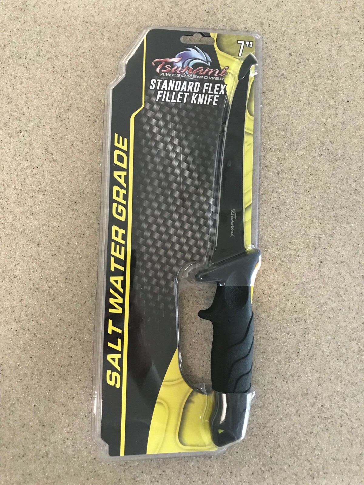 Tsunami Standard Flex Fillet Knife TS-7FKNF Fishing Knife German Stainless Blade
