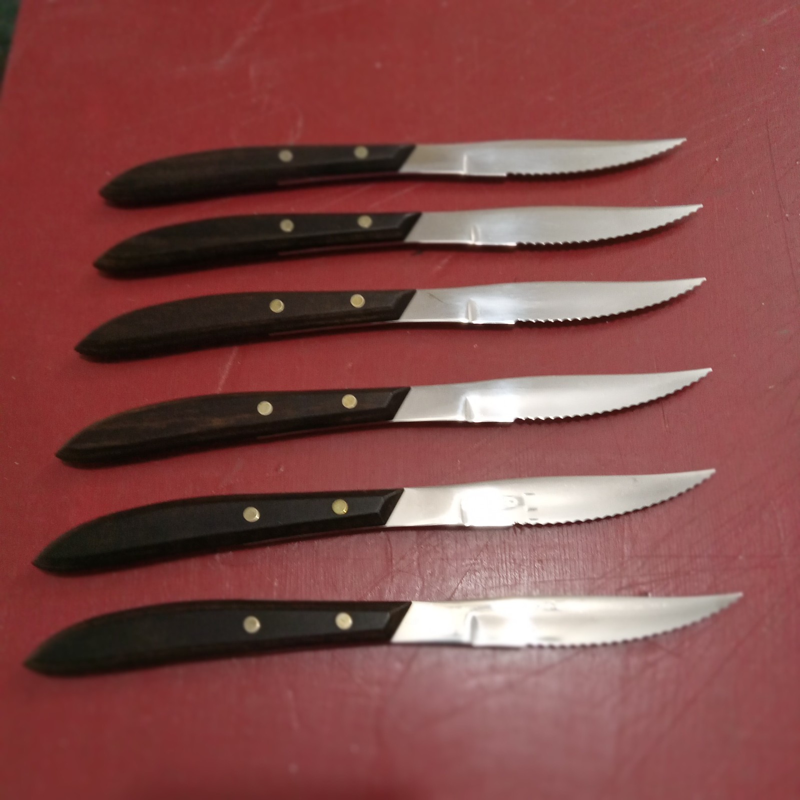 Dexter Steak Knife Set 6 Serated Conoisseur No Stain 167