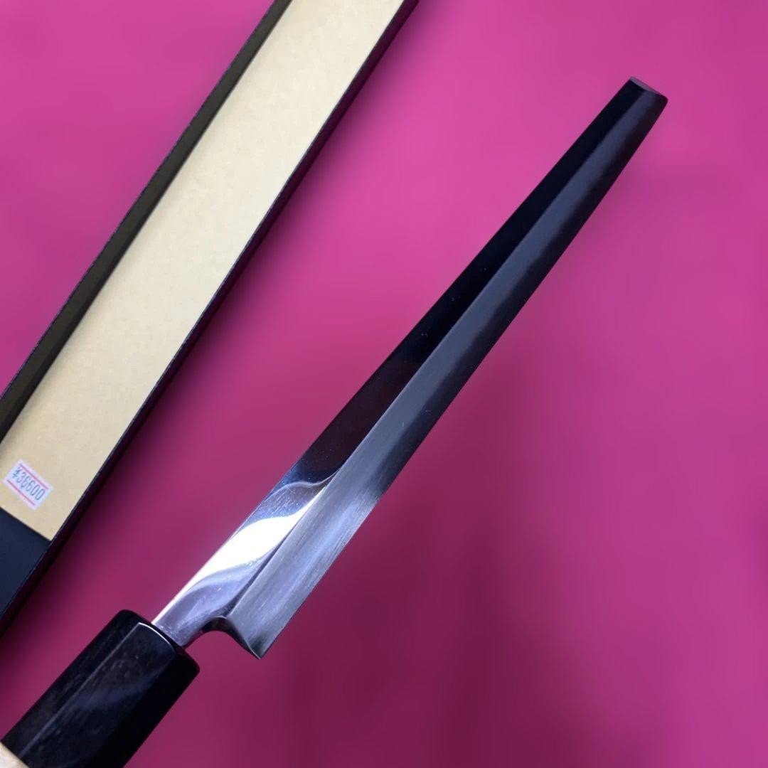 Sakai Uchi Hamono Japanese Takohiki Sashimi Knife Ginsan 244mm New