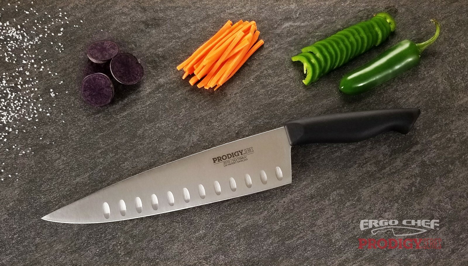10 Inch Chef Knife NSF Tested Prodigy Series Ergo Chef (Out of box special)