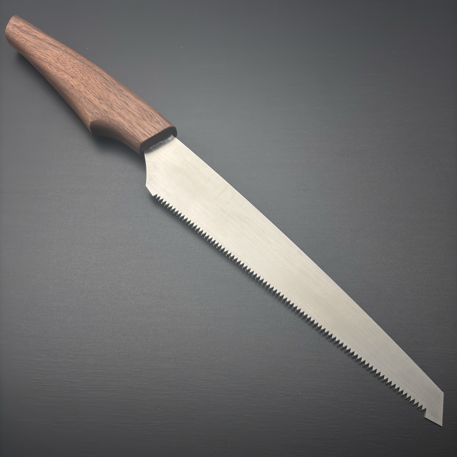 Kiruya きるや Japanese Handmade Food Saw Knife 180mm Stainless Miki Wood Box