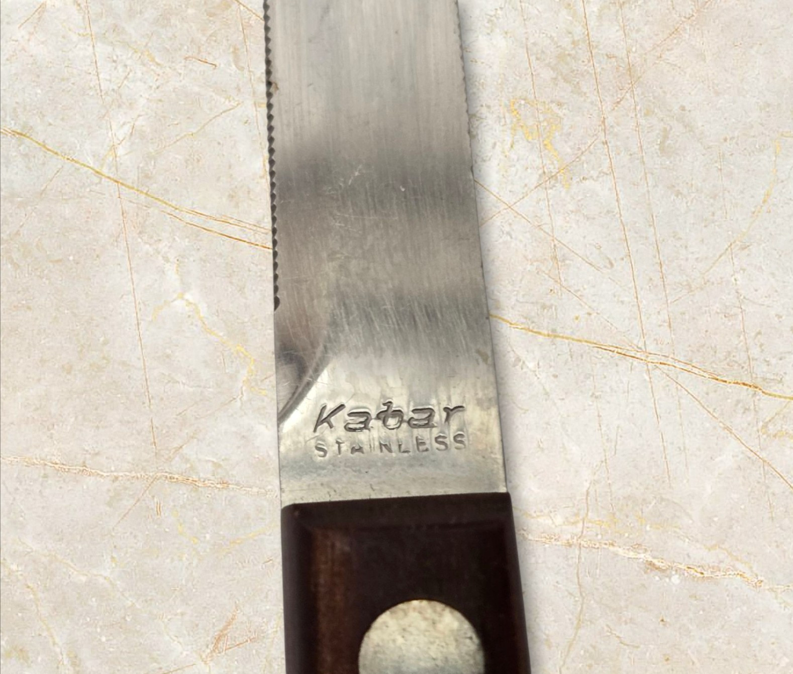 RARE Vintage Ka bar Serrated Grapefruit Citrus Knife