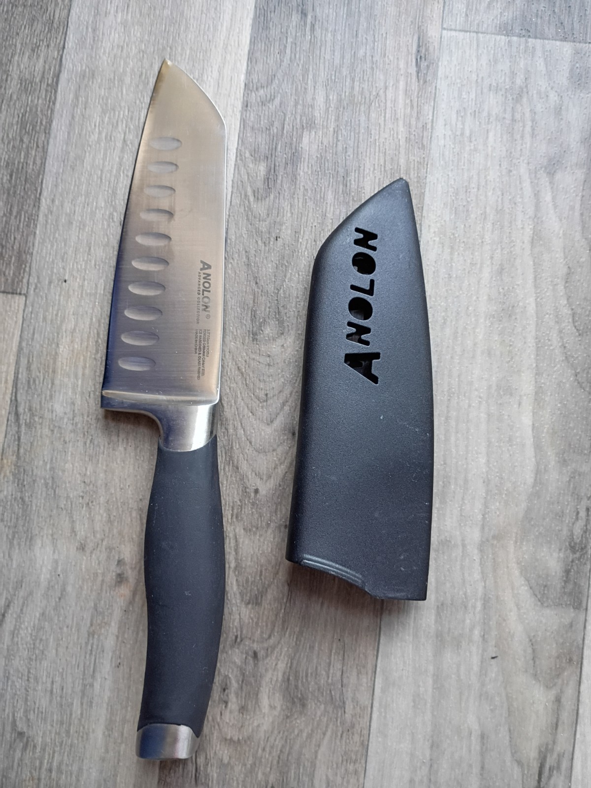 Anolon Advanced 5.5″ German Steel CrmoV Ice Hardened with Sheath Kyotsu