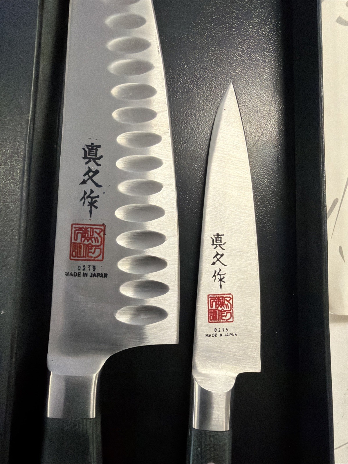 Japan MAC MS-46 Pro Series 2 PCS Japanese Santoku Knife Set (MSK-65 & SK-40) NIB