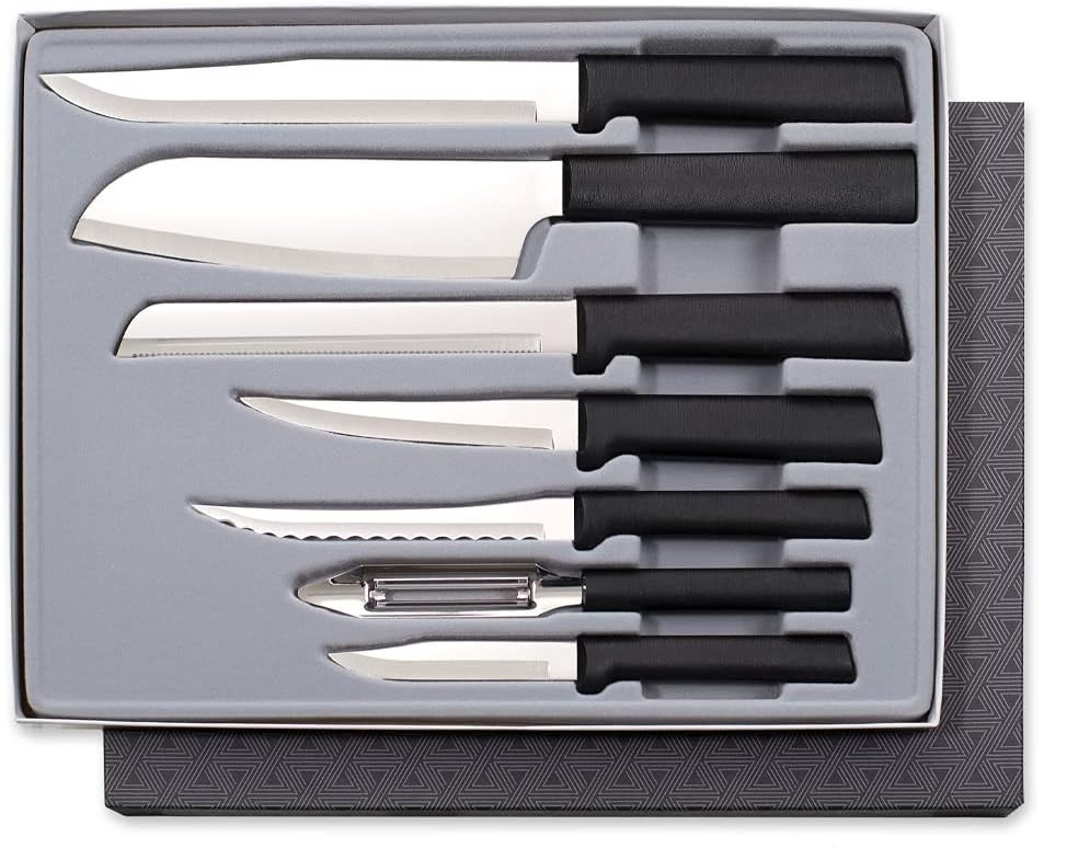 Cutlery The Starter Gift Set, 7-piece Knife Set, Stainless Steel Blades