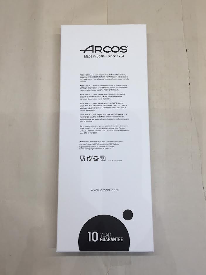 ARCOS Slicing Set 3 Pieces Nitrum Stainless Steel