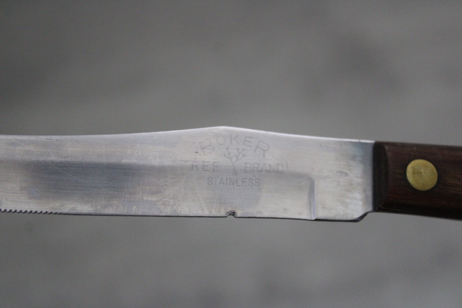Boker Tree Brand Stainless Steel Wood Steak knife