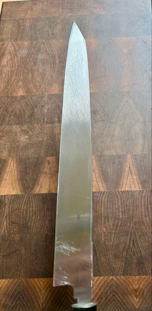 Masamoto Souhonten Tamashiro Steel Yanagiba 300mm Japanese Knife, Sharp, Used