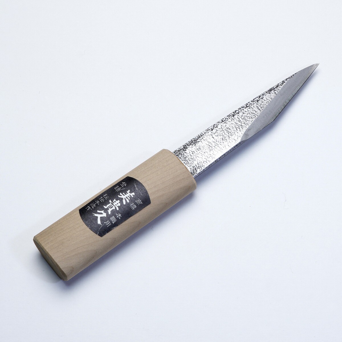 “MIKIHISA” Hammered Pattern Yokote Craft Knife 120mm（4.7”）Made in Japan