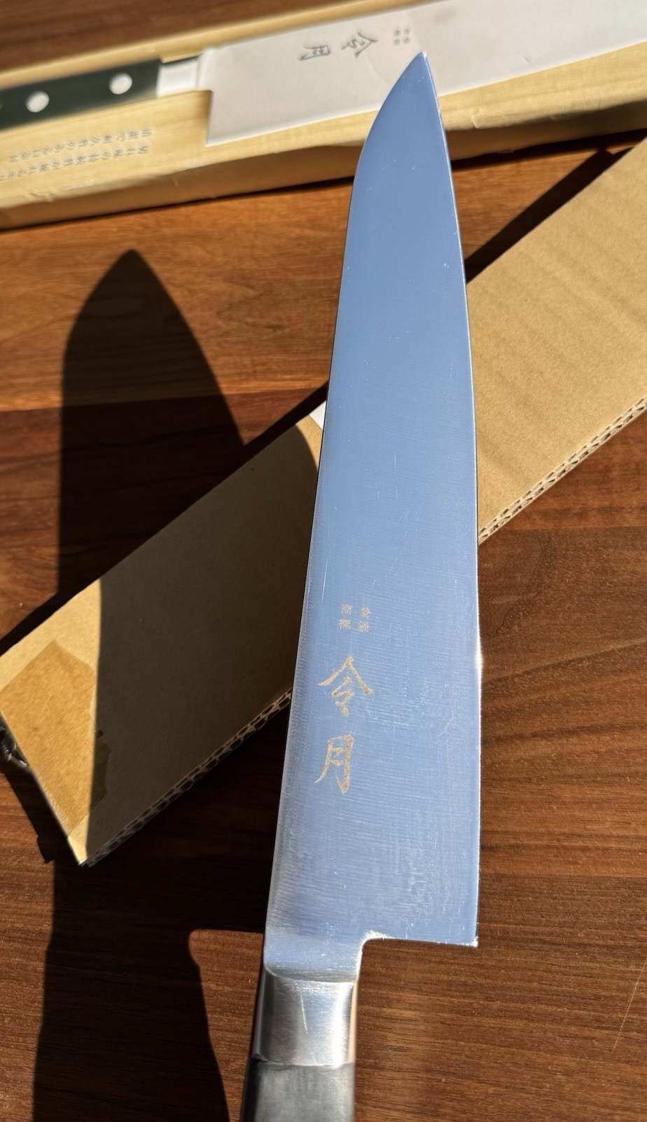 Fuji Cutlery Chef’s Gyuto Knife 240mm Molybdenum Stainless Steel Japan