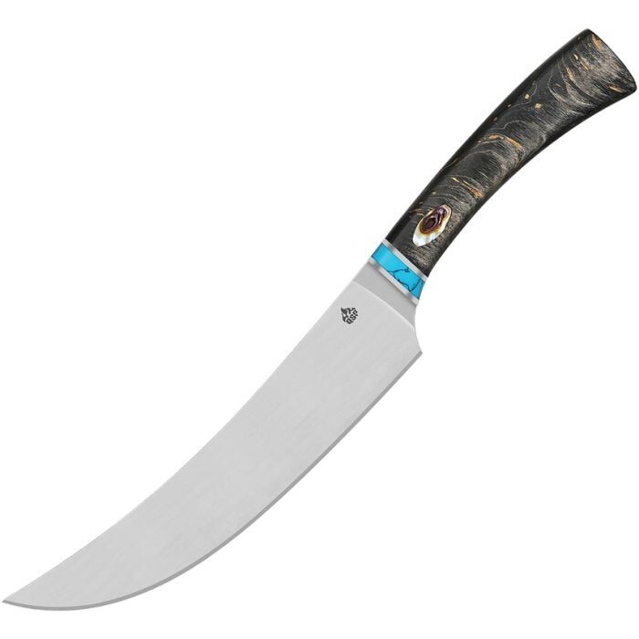 QSP Knife Noble Series Kitchen Butcher Knife 7.75″ 14C28N Steel Blade Wood
