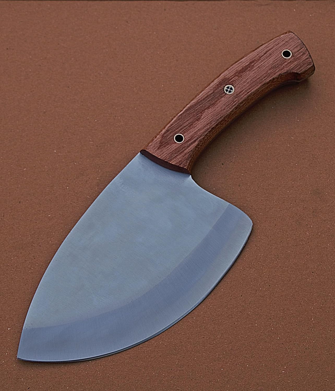 Handmade Cleaver Tuna Fish Knife Full Tang Butchering Cutting Filleting Small