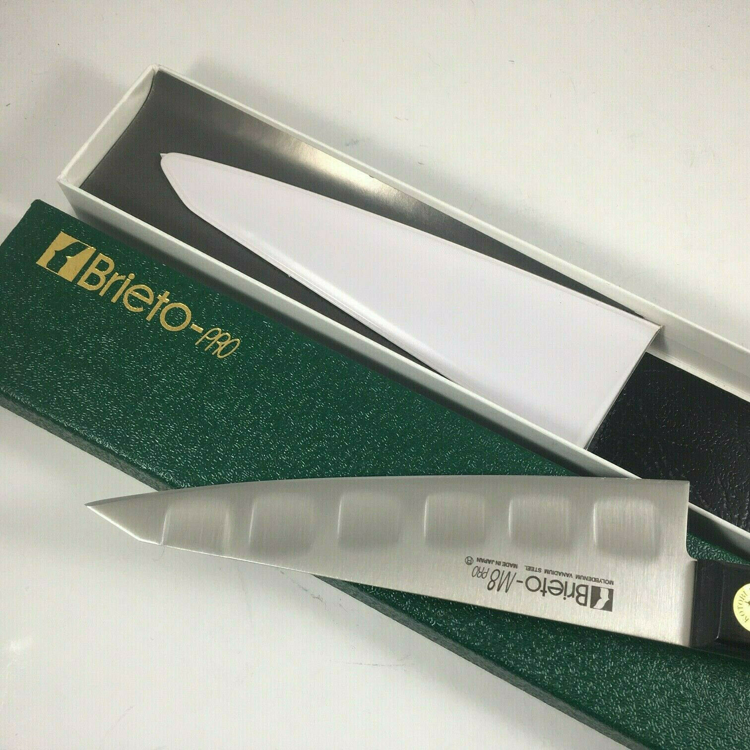 KATAOKA Brieto-M8PRO Dimpled MV Stainless Japanese Chef’s Honesuki Boning Knife