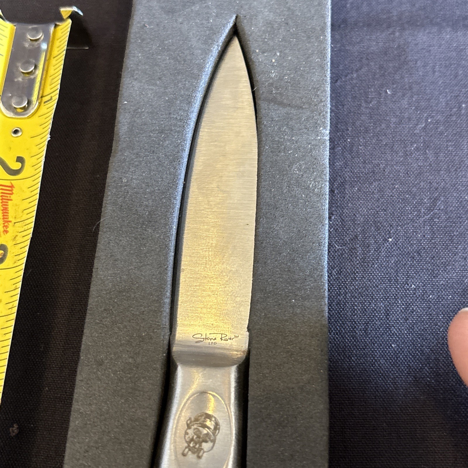Stone River LTD. Northern Pike Engraved Paring Knife 7.5″.