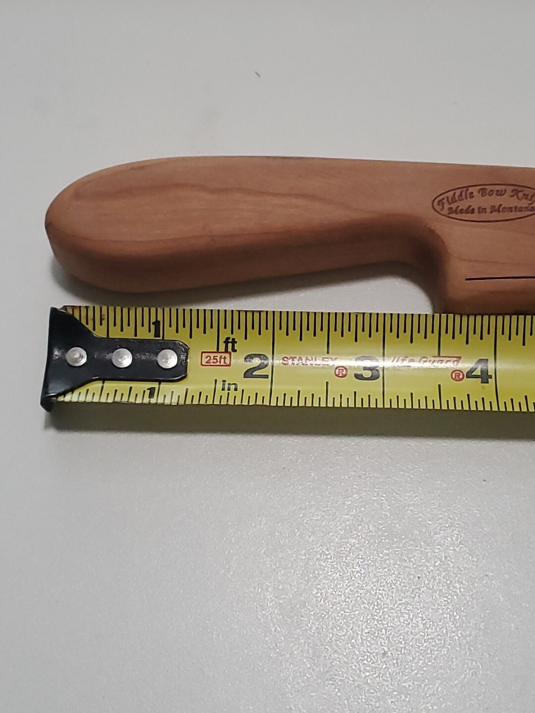 Vintage Fiddle Bow Bread Knife Right Hand 60749 With Retail Box