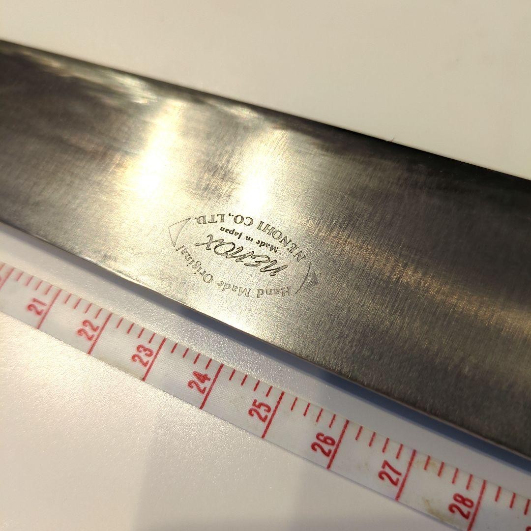 Nenohi Nenox Sujihiki Slicer Knife 285mm 11.2″ Ivory Handle Made in Japan Used