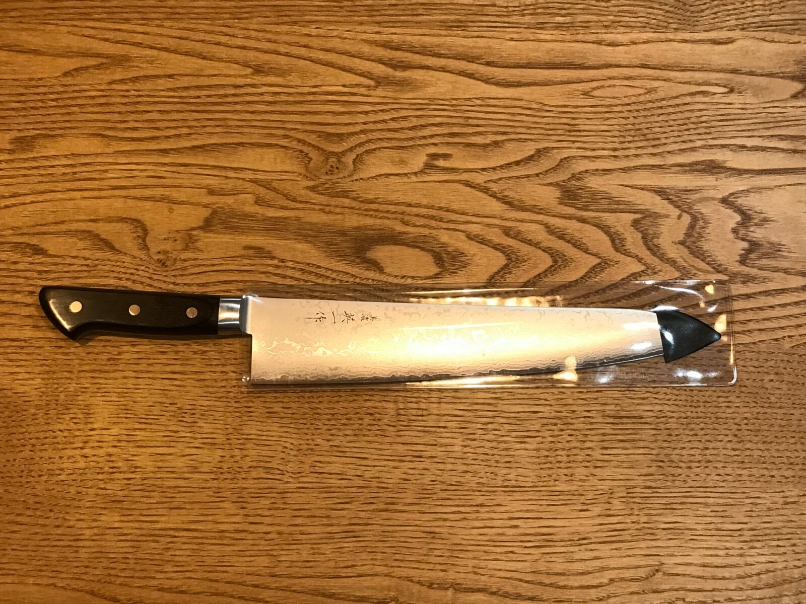 JAPAN SEKI Chef Knife VG10 Damascus Steel Gyuto Blade 300mm 11.8″ hand made