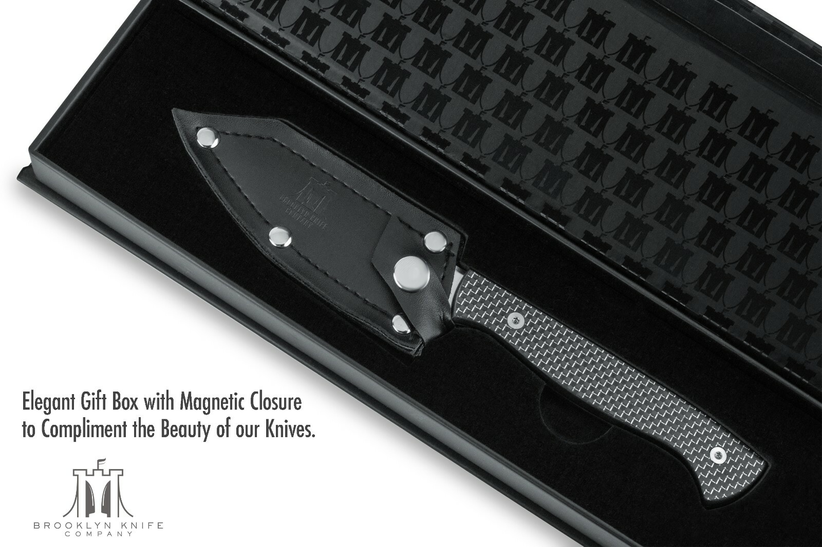 Brooklyn Knife Co. Paring Knife -Carbon Fiber Ed. Japanese AUS-08 Steel 3.5-Inch