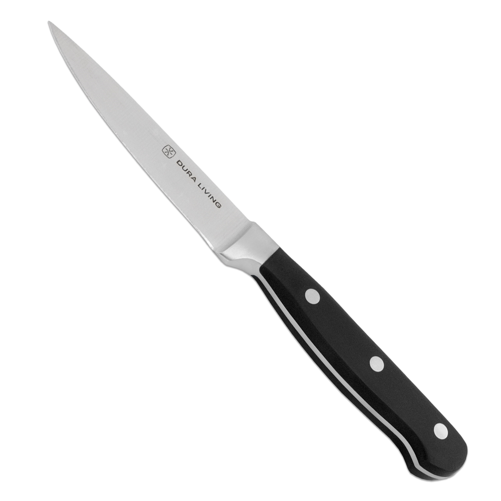 Dura Living 3.5 inch Paring Knife – Forged Stainless Steel Kitchen Knife, Black