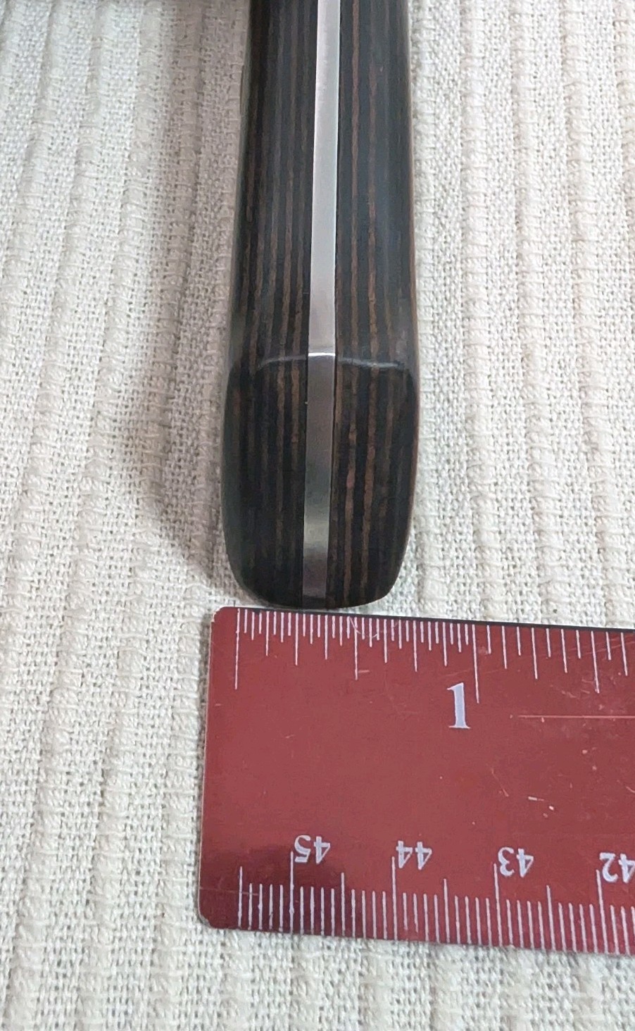 XYJ Authentic Chef Knife 6.7 Inch Full Tang Meat Butcher Leather Sheath New
