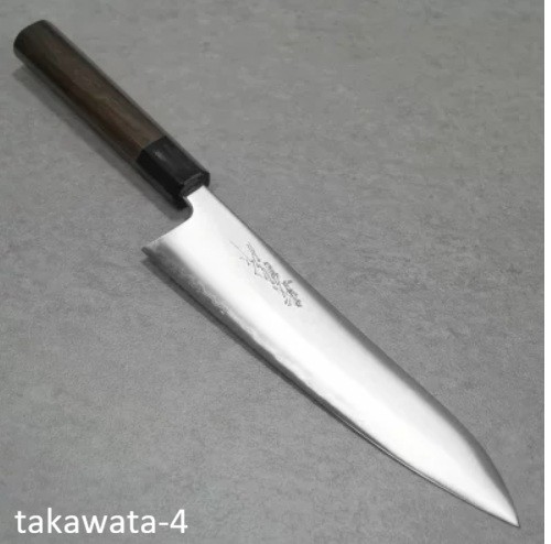Yoshihiro YM302 Gyuto 210mm Aogami Super Ebony Handle Made in Japan Knife
