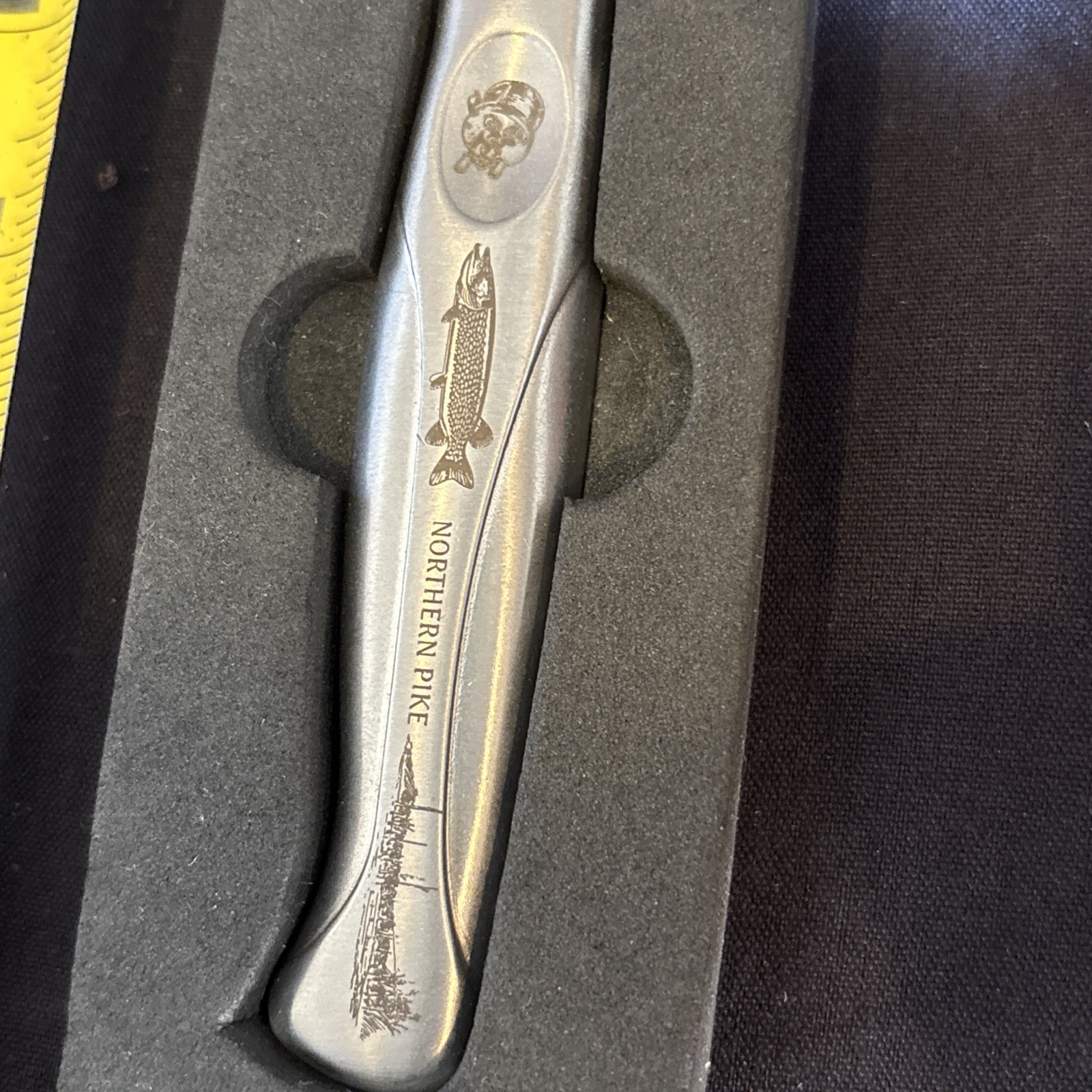 Stone River LTD. Northern Pike Engraved Paring Knife 7.5″.