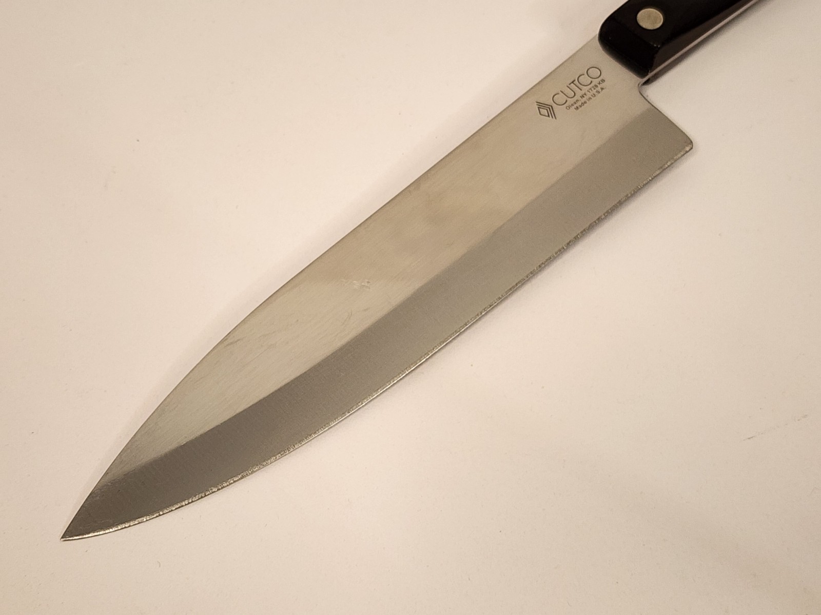 Cutco 1728 Petite Chef Knife Brown Handle Kitchen Knife USA