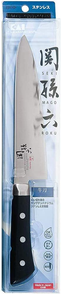 Kai Corporation kitchen chef knife SEKI Magoroku GYUTO HONOKA 180mm F/S