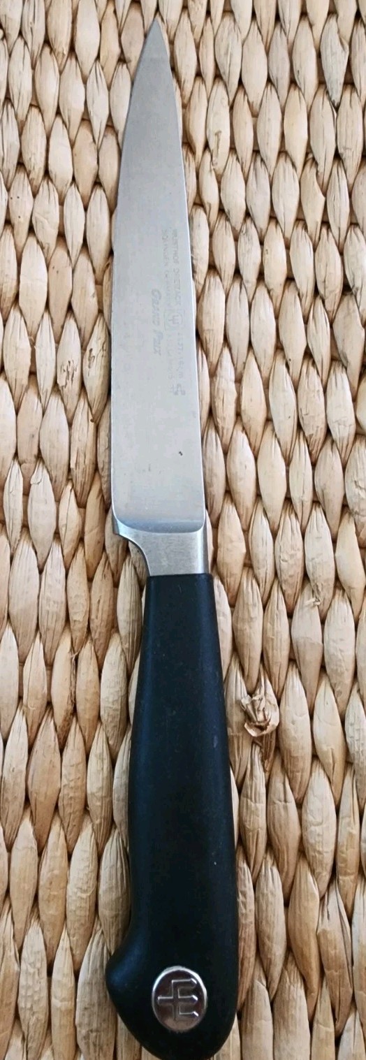 Wusthof Grand Prix Utility Knife 4067/16cm Stainless Steel Black Germany