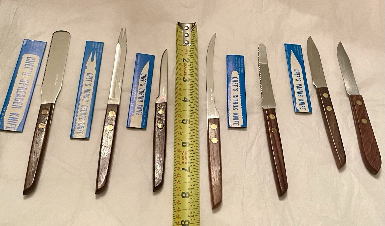 Chef’s Brand Mini Utility Knife Set Made In Japan Free Gift Pairing Knife Read