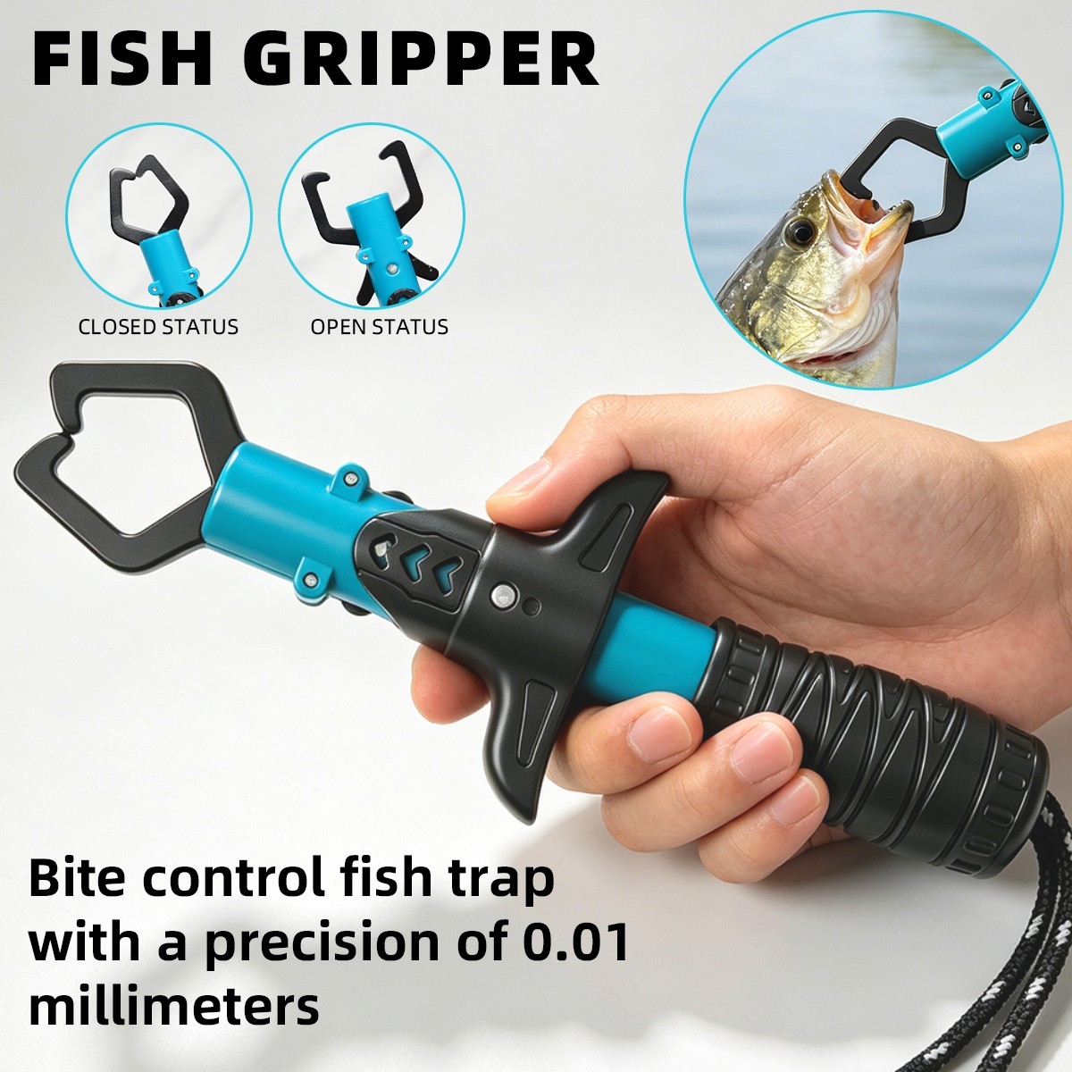 Fishing Tool Kit Fish Lip Grabber Fishing Pliers Fillet Knife Accessories Set