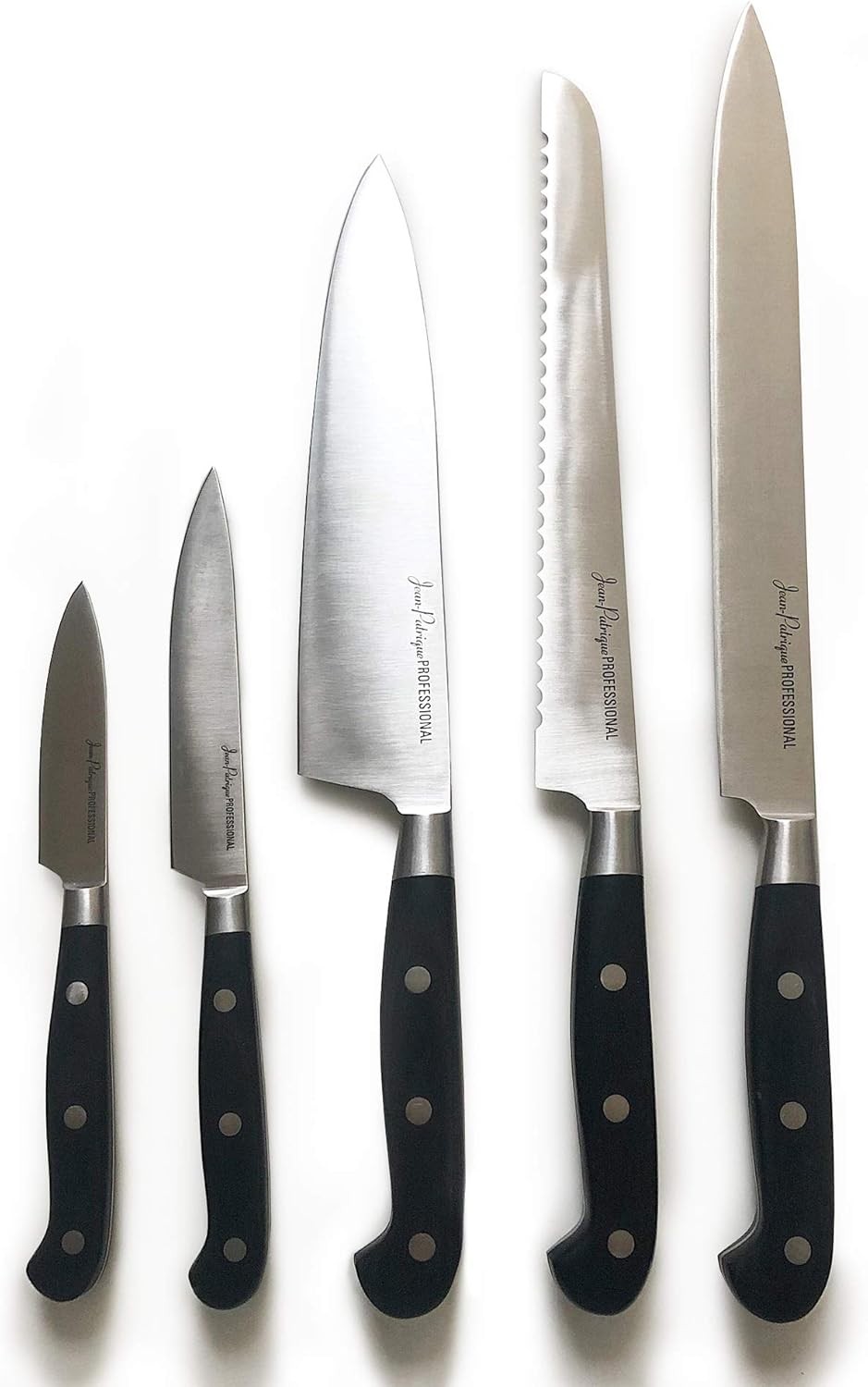 Jean-Patrique Kitchen Knife Set of 5 Pieces – All Purpose Essential Kitchen Kniv