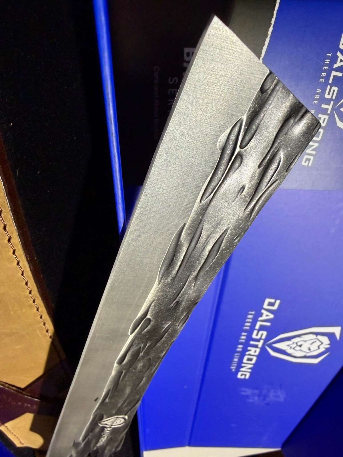 Dalstrong Barbarian Series 12 Slicing Carving Knife Swedish Steel Box Sheath