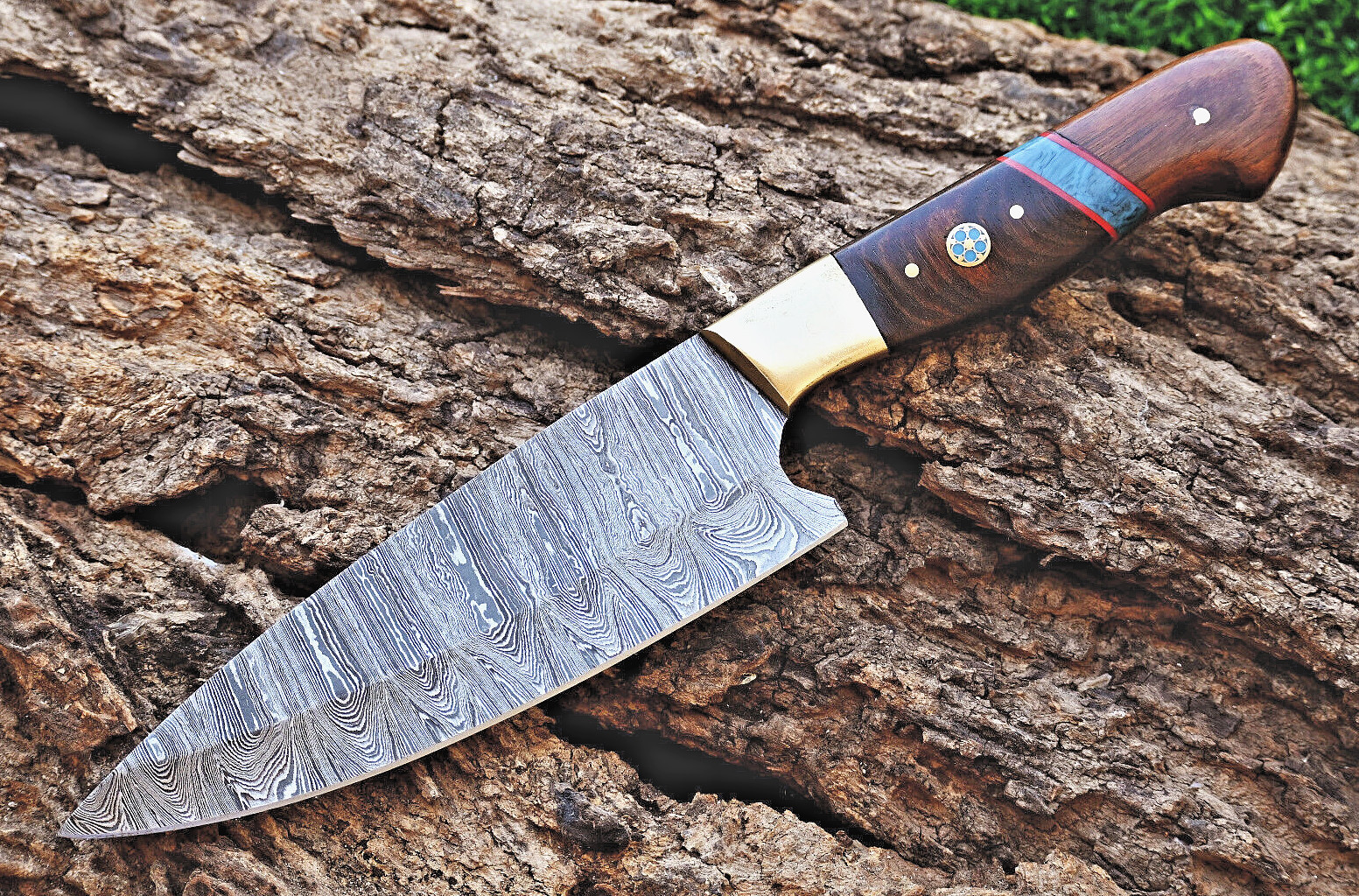 Custom Made Professional Kitchen Chef Knife – Hand Forged Damascus Steel 2560