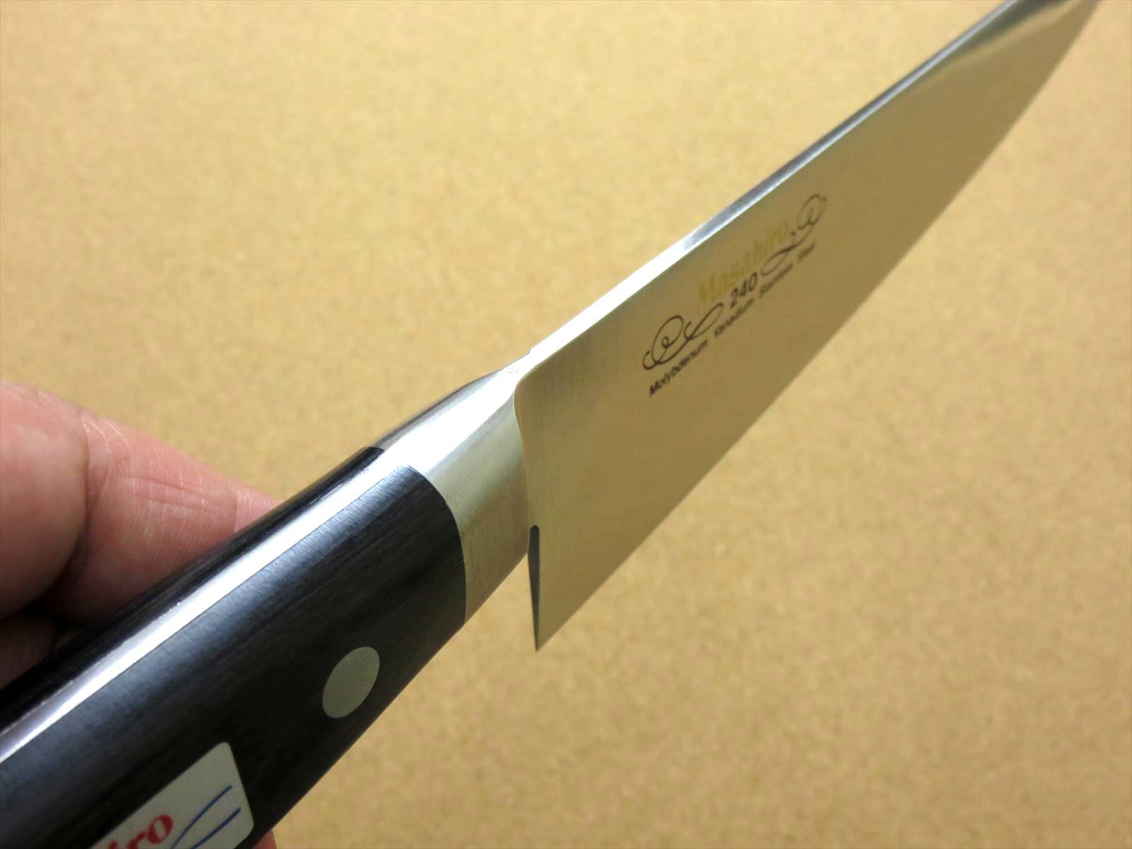 Japanese Masahiro Kitchen Gyuto Chef’s Knife 240mm 9 1/2 inch MV Kuchigane JAPAN