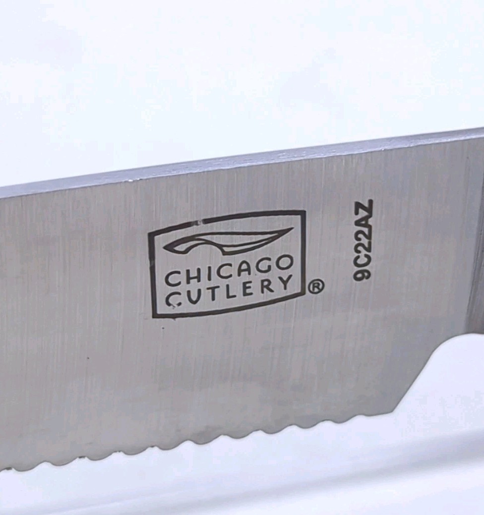 Chicago Cutlery ARMITAGE 4.2″ Serrated UTILITY Knife, Stainless Blade, Full-Tang
