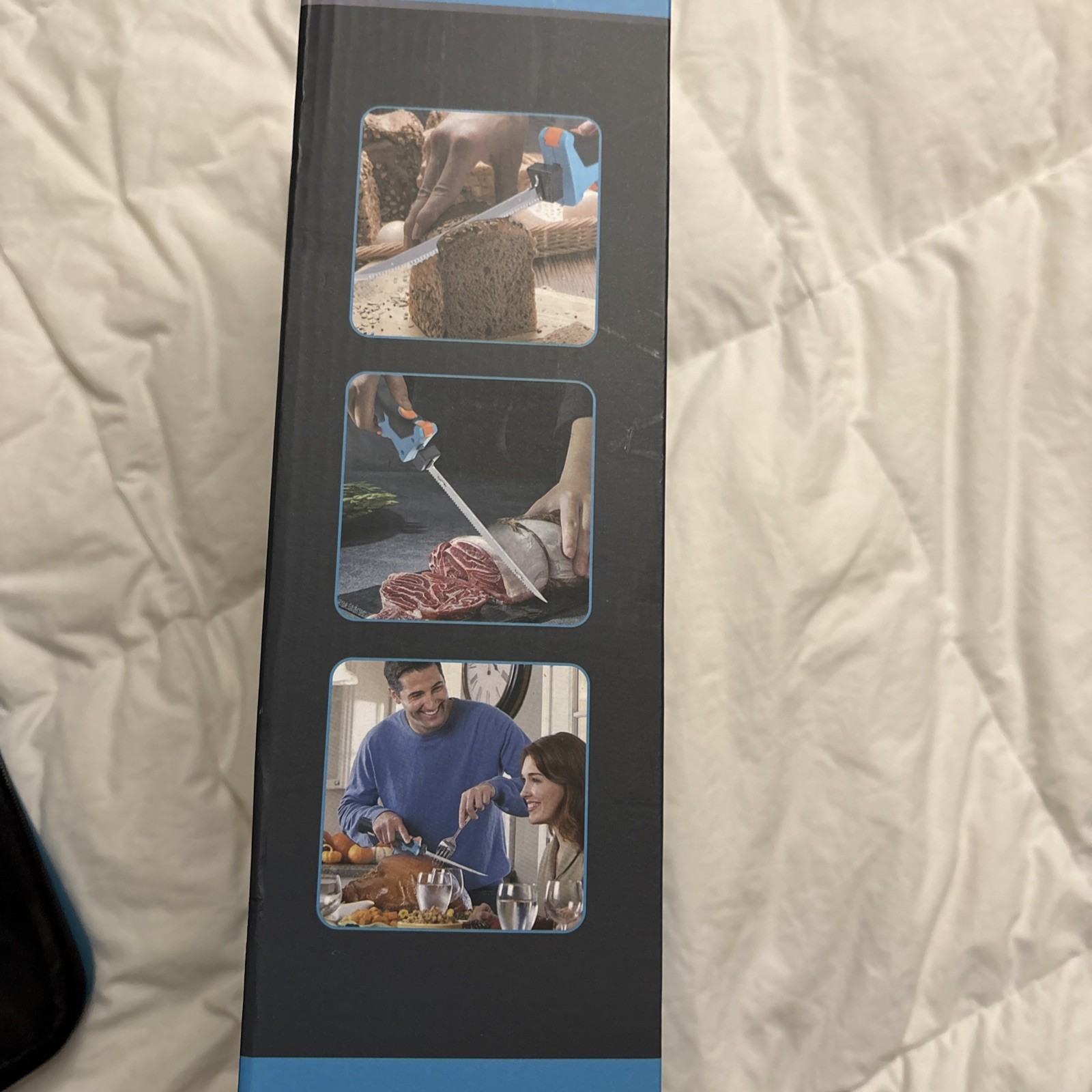 Cordless Electric Fillet Knife with 4 Blades, 100 Mins High Speed Filet Knife