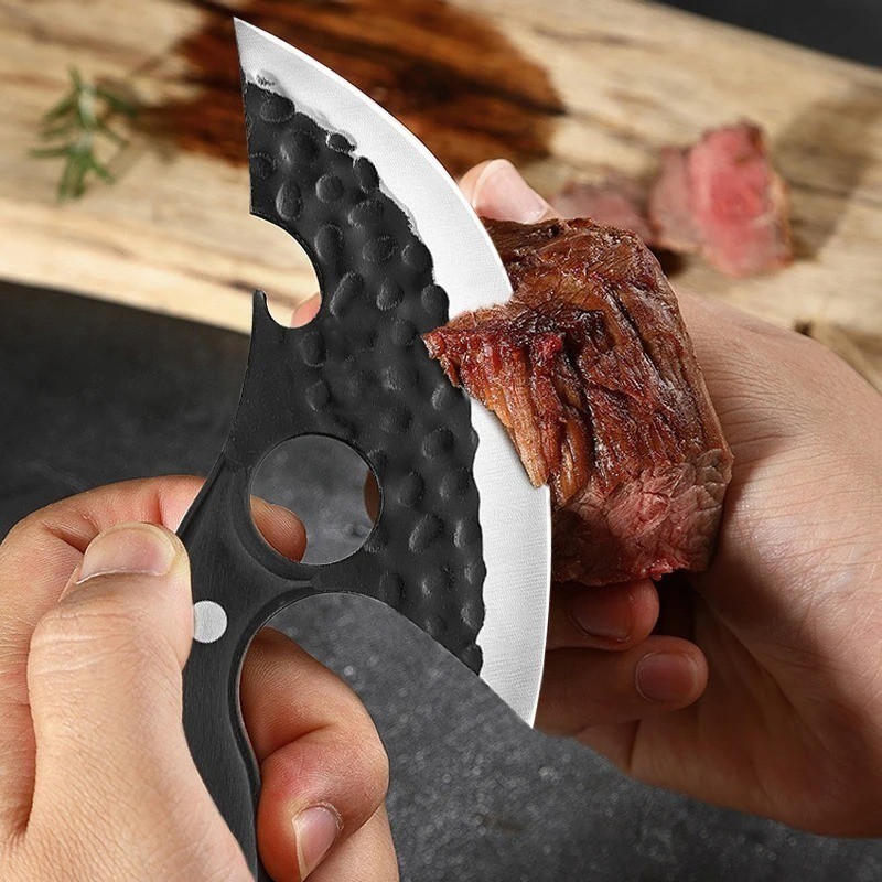 7PCS Professional Kitchen Chef Knife Set Stainless Steel Forged Cutting Knives