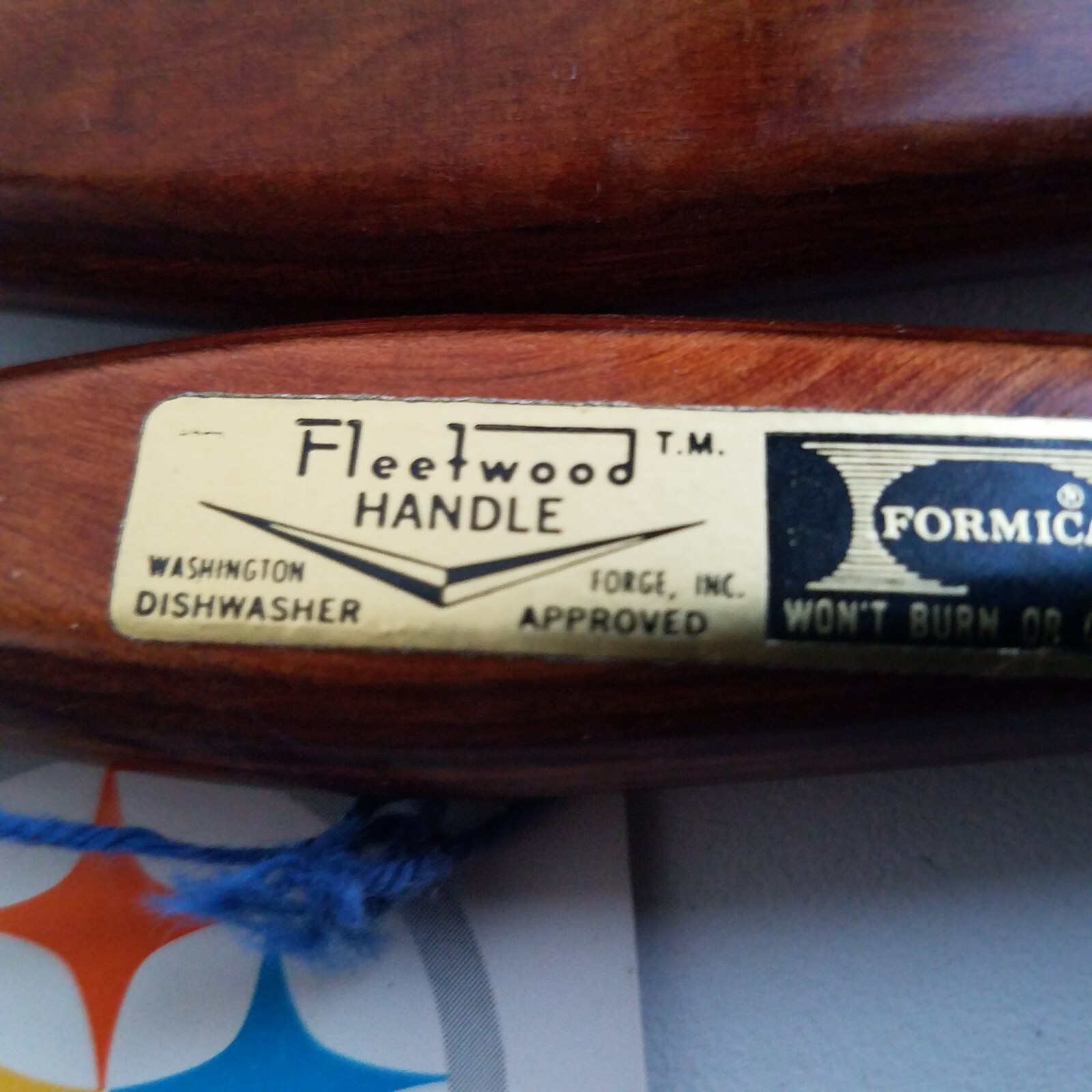 Washington Forge Carving Set Knifes & Fork Fleetwood Handle