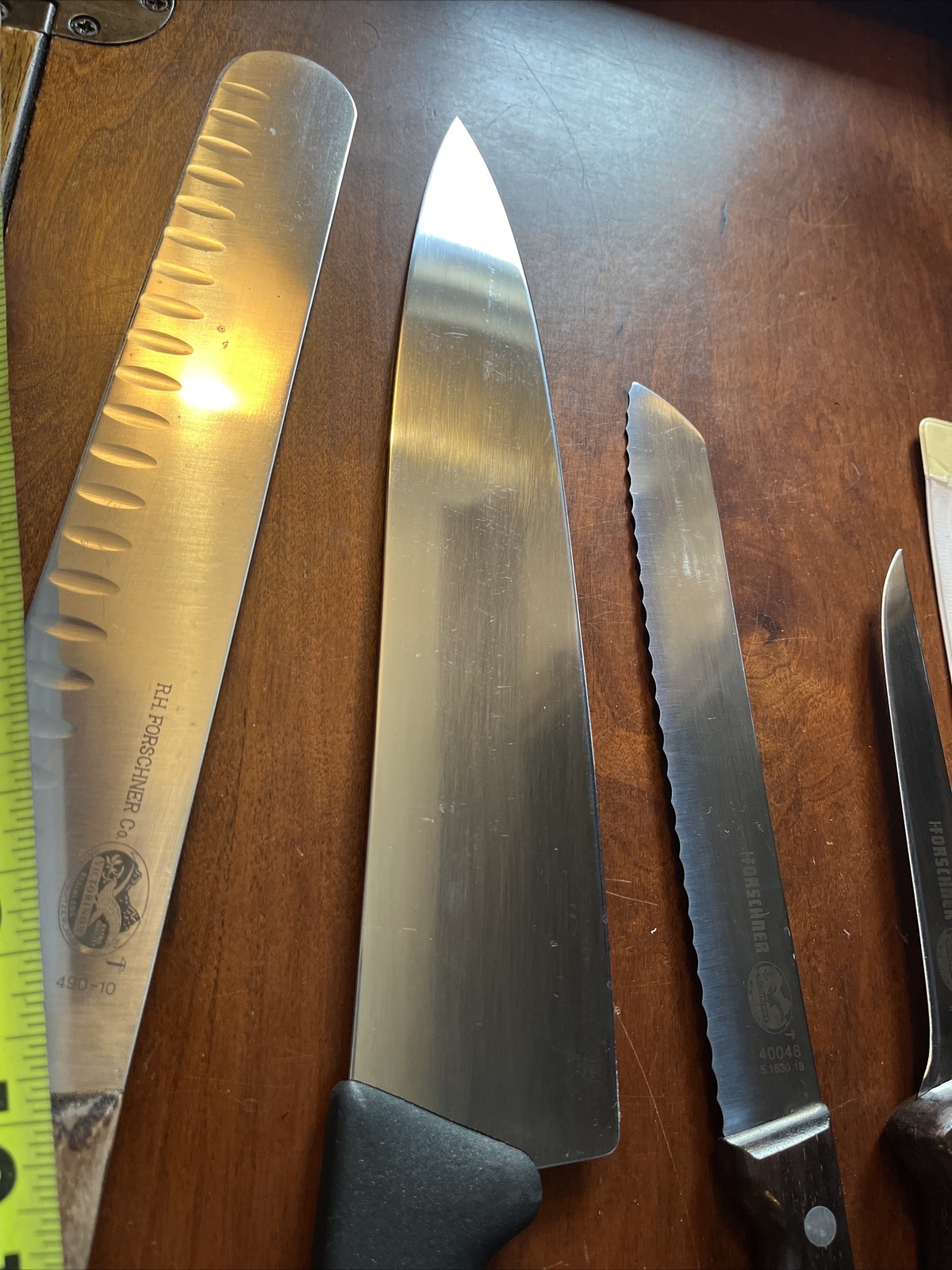 Lot of 4 Forschner Victorinox Knives Models 49010 40521 40048 4065 NICE SHARP!
