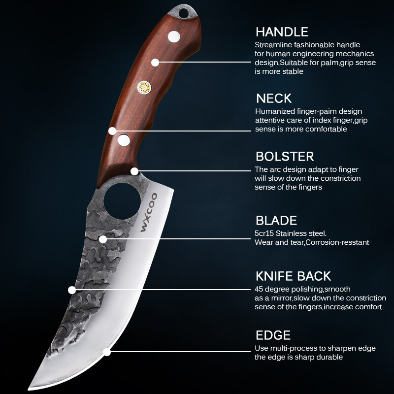 Professional Fruit Slicing Knives Japan Chef’s Knife Meat Cleavers Boning Knife