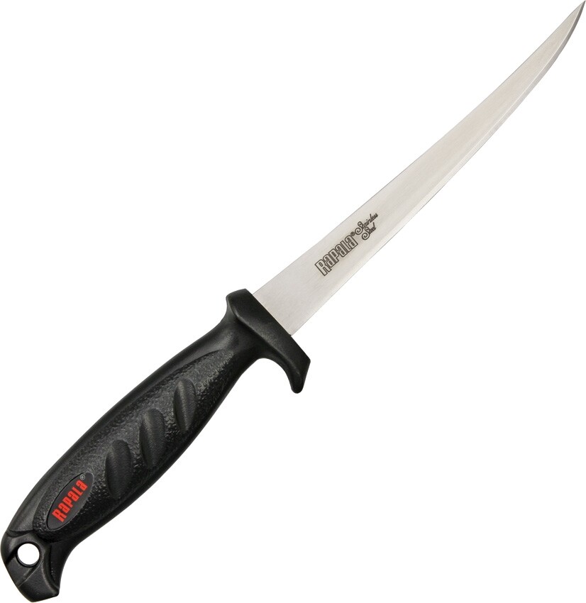 Rapala Deluxe Falcon Kitchen Knife 6 Stainless Steel Fillet Blade Polymer Handle
